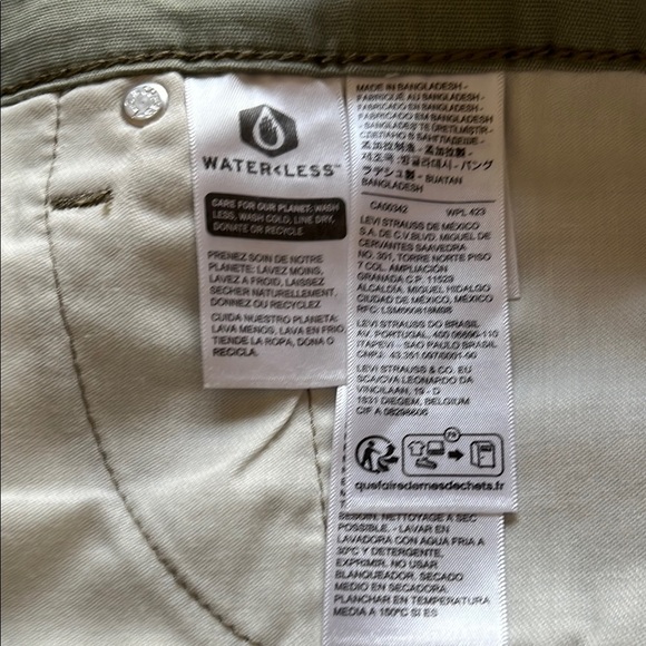 Levi's 412 Men’s Slim Flat Front Jean Shorts Size 42 - Picture 7 of 8